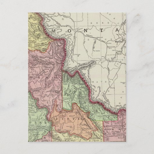 Idaho 4 postkarte (Vorderseite)