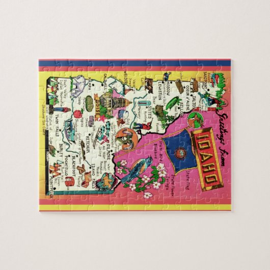 Idaho 8 x 10 Jigsaw Puzzle (Horizontal)