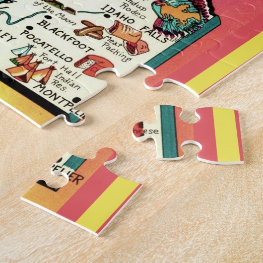 Idaho 8 x 10 Jigsaw Puzzle (Seite)
