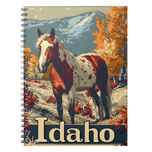 Idaho Appaloosa Notizblock (Vorderseite)