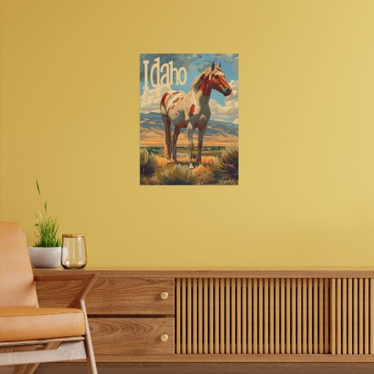 Idaho Appaloosa Pferd Poster (Wohnzimmer 2)