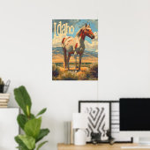 Idaho Appaloosa Pferd Poster (Heimbüro)