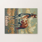 Idaho Appaloosa Pferd Puzzle (Horizontal)
