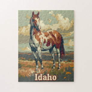 Idaho Appaloosa Pferd Puzzle