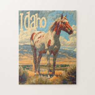 Idaho Appaloosa Pferd Puzzle