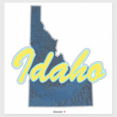 Idaho Aufkleber (Blatt)