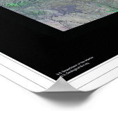 Idaho aus dem Weltraumposter Poster (Ecke)