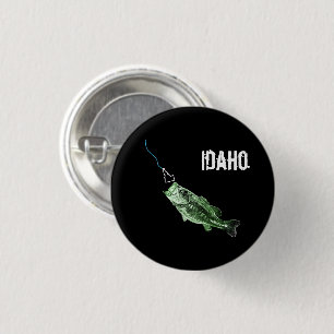 IDAHO BASS - HIER FISCHEREI - STREKENDE IDAHO BUTTON