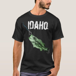IDAHO BASS - HIER FISCHEREI - STREKENDE IDAHO T-Shirt