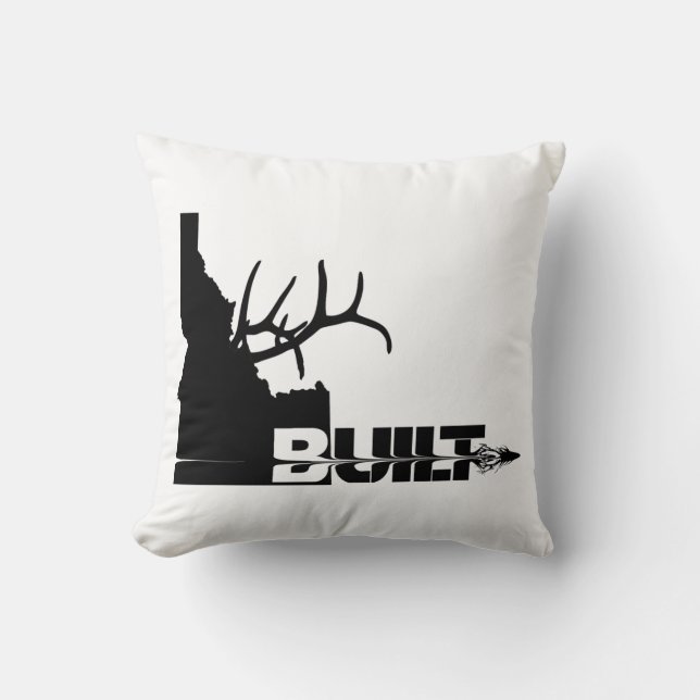 Idaho baut Elk Hunter Kissen (Vorderseite)