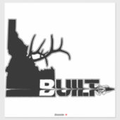 Idaho baut Elk Hunter Vinyl Decal Aufkleber (Blatt)