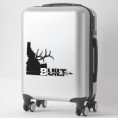 Idaho baut Elk Hunter Vinyl Decal Aufkleber (Koffer)