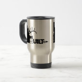 Idaho baute Elk Hunter Travel Mug Reisebecher (Vorderseite Links)