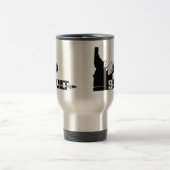 Idaho baute Elk Hunter Travel Mug Reisebecher (Mittel)