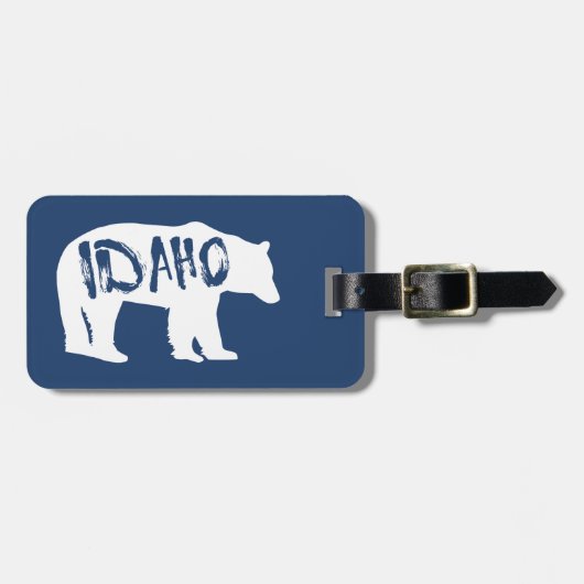 Idaho Bear Gepäckanhänger (Vorderseite horizontal)
