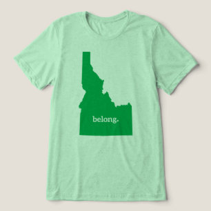 Idaho Belong, Staatsstolz Tri-Blend Shirt