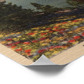 Idaho - Blick auf die Teton Range & Jackson Lake Poster (Ecke)