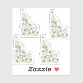 Idaho Blume Aufkleber