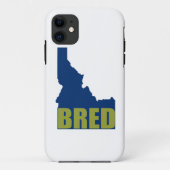 Idaho Bred Case-Mate iPhone Hülle (Rückseite)