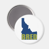 Idaho Bred Magnet (Vorderseite/Rückseite)
