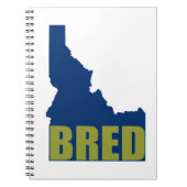 Idaho Bred Notizblock (Vorderseite)