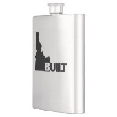 Idaho Built Black Flachmann (Links)