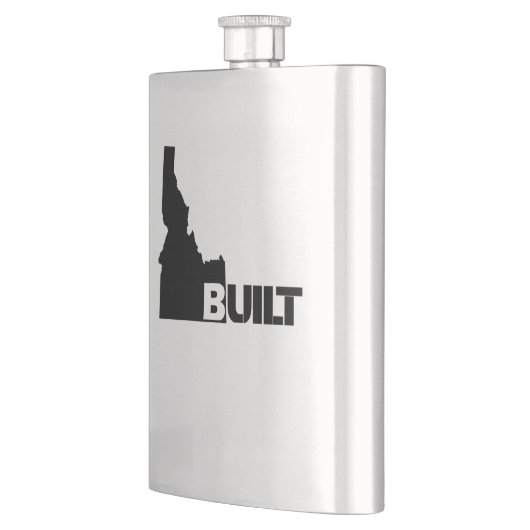 Idaho Built Black Flachmann (Links)