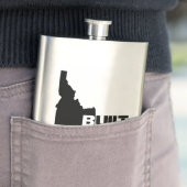 Idaho Built Black Flachmann (Beispiel)