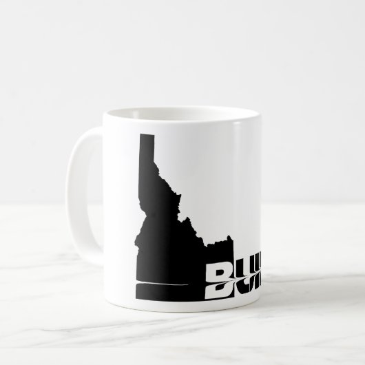 Idaho Built Bullet Coffee Tasse (Vorderseite Links)