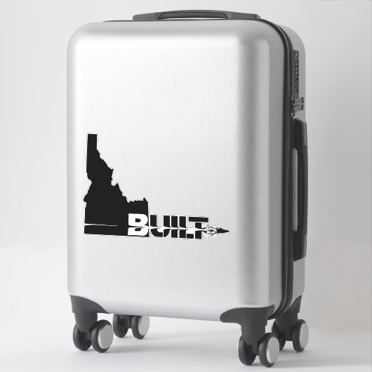 Idaho Built Bullet Sticker (Koffer)