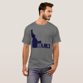 Idaho Built Classic (Dunkelblau) T-Shirt (Vorne ganz)
