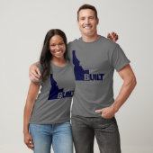 Idaho Built Classic (Dunkelblau) T-Shirt (Unisex)