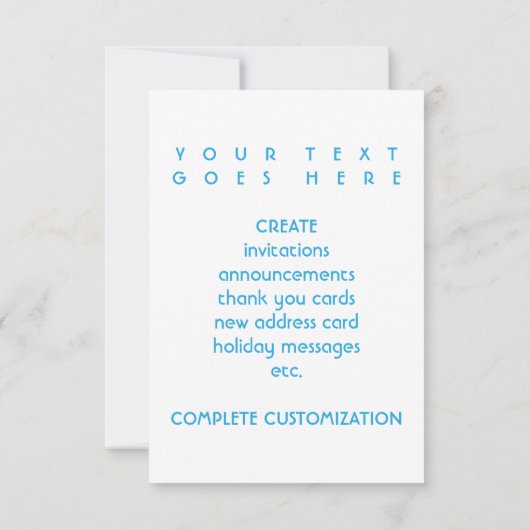 Idaho Chillout Einladung (Rückseite)