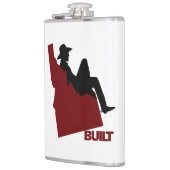 Idaho Cowboy Flachmann (Links)