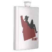Idaho Cowboy Flask Flachmann (Rechts)