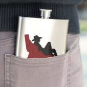 Idaho Cowboy Flask Flachmann (Beispiel)