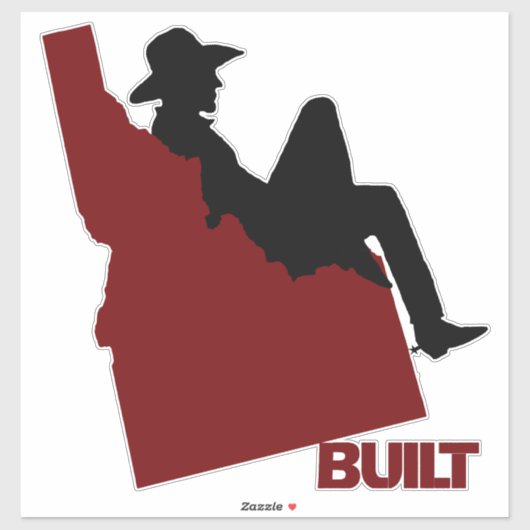 Idaho Cowboy Vinyl Decal Aufkleber (Blatt)
