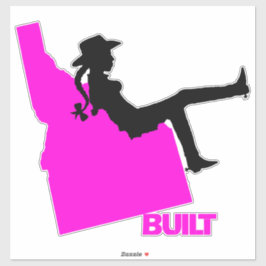 Idaho Cowgirl Vinyl Decal Aufkleber