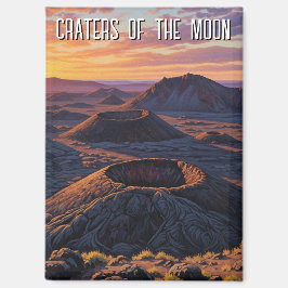 Idaho Craters of the Moon National Monument Magnet