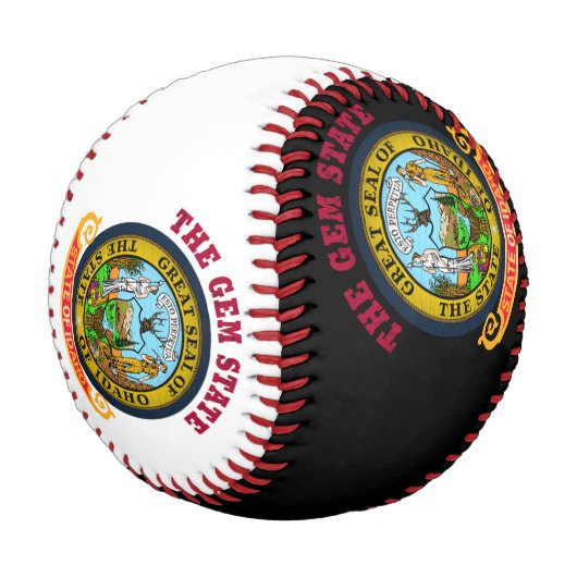 IDAHO CROSSROADS STAAT FLAG BASEBALL (Schrägansicht)
