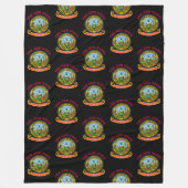 IDAHO CROSSROADS STAAT FLAG FLEECEDECKE (Vorderseite)