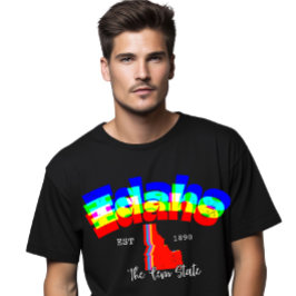 Idaho, der Staat Gem - Staatsstolz T-Shirt
