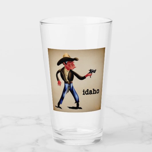 Idaho Drinking Glasses Glas (Vorderseite)