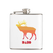 Idaho Elk Flachmann (Vorderseite)