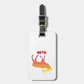 Idaho Elk Gepäckanhänger (Vorderseite vertikal)