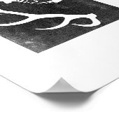 Idaho Elk Hunter With Antler Shed  Poster (Ecke)