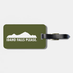 Idaho Falls Bitte Gepäckanhänger