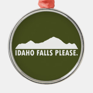 Idaho Falls Bitte Ornament Aus Metall