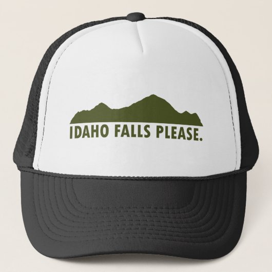 Idaho Falls Bitte Truckerkappe (Vorderseite)