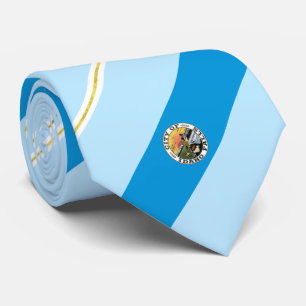 Idaho Falls (Idaho) city flag Neck Tie Krawatte